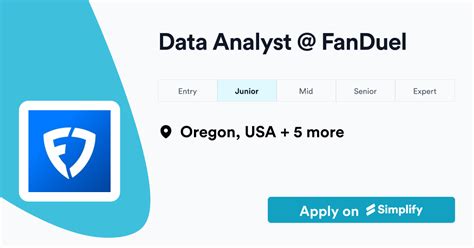 Data Analyst, Casino job at FanDuel